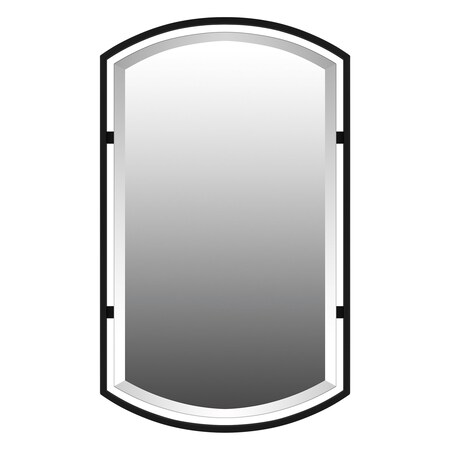 Quoizel Breckenridge Matte Black Framed Mirror QR1419MBK